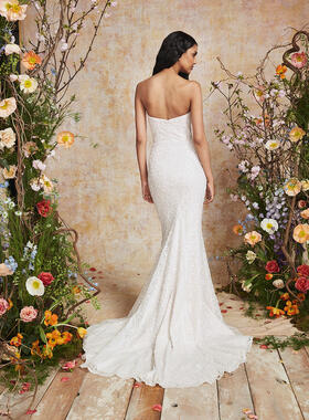 Theia Couture Canary Wedding Dress